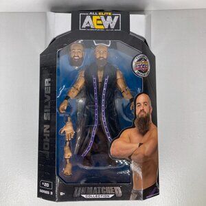 Jazwares AEW John Silver #20 Series 3 Unmatched Collection Action Figure - NEW